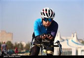 مسابقات تایم تریل دوچرخه سواری بانوان در کرمان