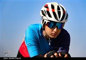 مسابقات تایم تریل دوچرخه سواری بانوان در کرمان