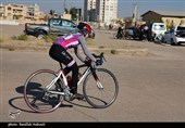 مسابقات تایم تریل دوچرخه سواری بانوان در کرمان