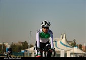 مسابقات تایم تریل دوچرخه سواری بانوان در کرمان