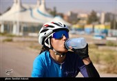 مسابقات تایم تریل دوچرخه سواری بانوان در کرمان