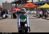 مسابقات تایم تریل دوچرخه سواری بانوان در کرمان