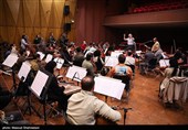 تمرین ارکستر موسیقی ملی