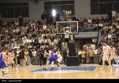 پیروزی خانگی شهرداری گرگان در هفته ششم لیگ برتر  بسکتبال