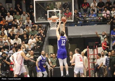 لیگ برتر بسکتبال ایران|رویارویی شهرداری گرگان و رعد پدافند در بازی معوقه‌