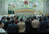 تجلیل از پرستاران در امامزاده موسی مبرقع(ع)
