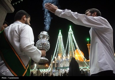 حرم بانوی کرامت در شام میلاد حضرت زینب(س)