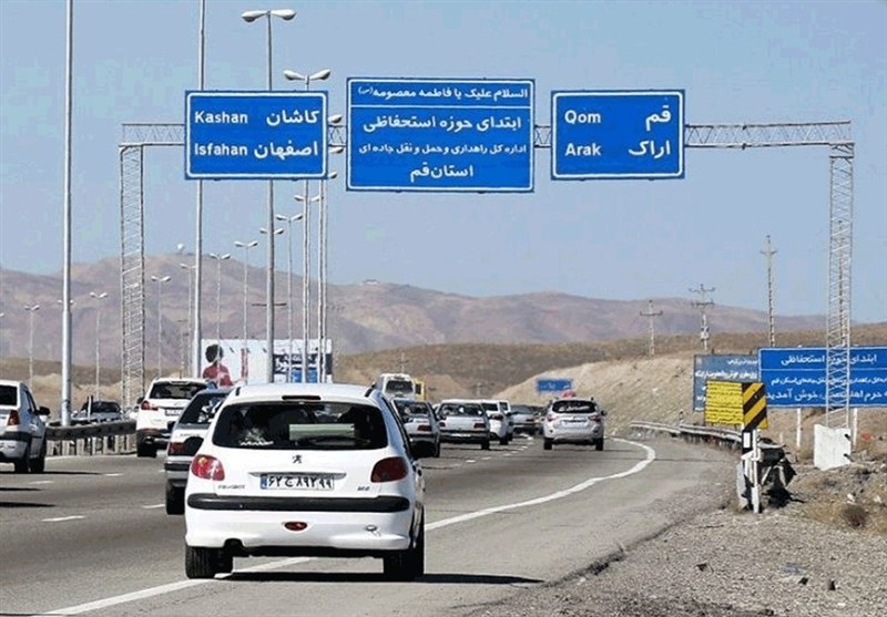 هشدار محدودیت یکماهه تردد در آزادراه قم - تهران
