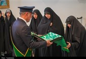 تکریم همسران شهدای مدافع حرم در قم
