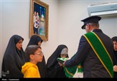 تکریم همسران شهدای مدافع حرم در قم