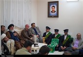تکریم همسران شهدای مدافع حرم در قم