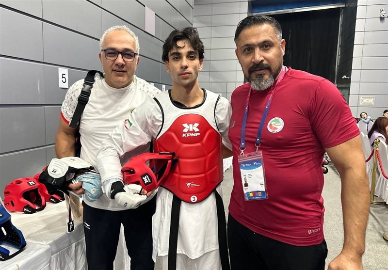 تکواندوی قهرمانی جهان | صعود مقتدرانه زندی به دیدار نیمه‌نهایی / برنز قطعی شد + فیلم