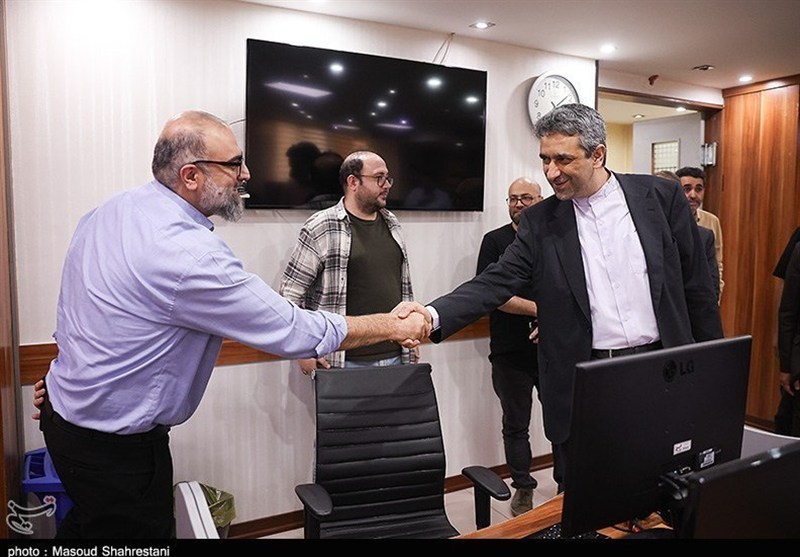 معاون ارتباطات و اطلاعرسانی دفتر رئیس جمهور از خبرگزاری تسنیم بازدید کرد 3