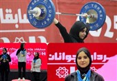 کسب 3 مدال بانوی وزنه‌بردار سیستان و بلوچستان در انتخابی تیم ملی