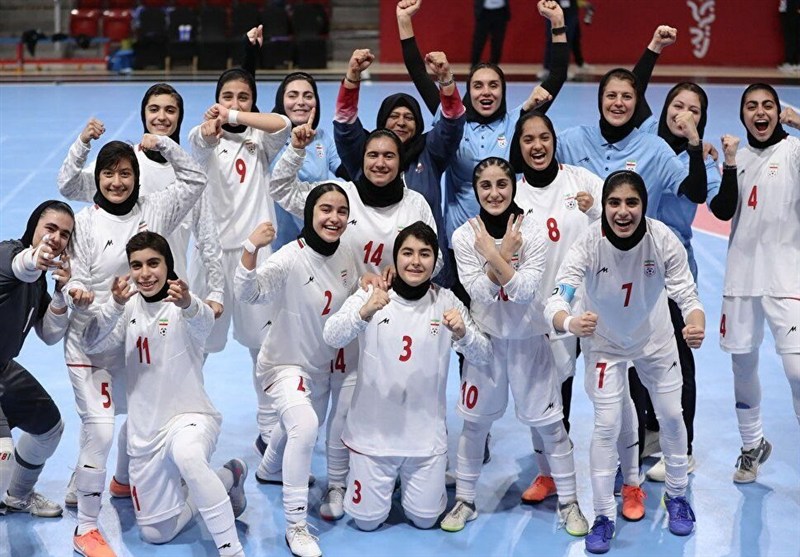 قهرمانی دختران فوتسال ایران در بازیهای آسیایی جوانان با شکست چین