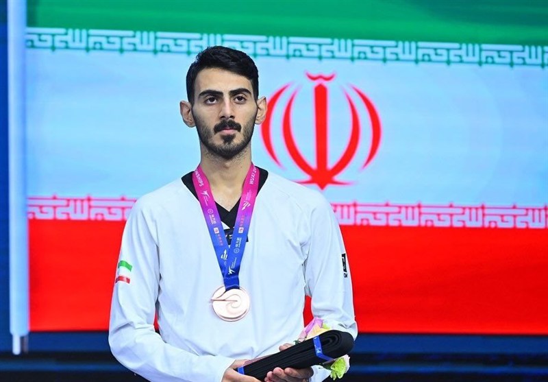 تکواندوی قهرمانی جهان| بختیاری به مدال برنز رسید/ پایان کار ملی‌پوشان با کسب 3 مدال