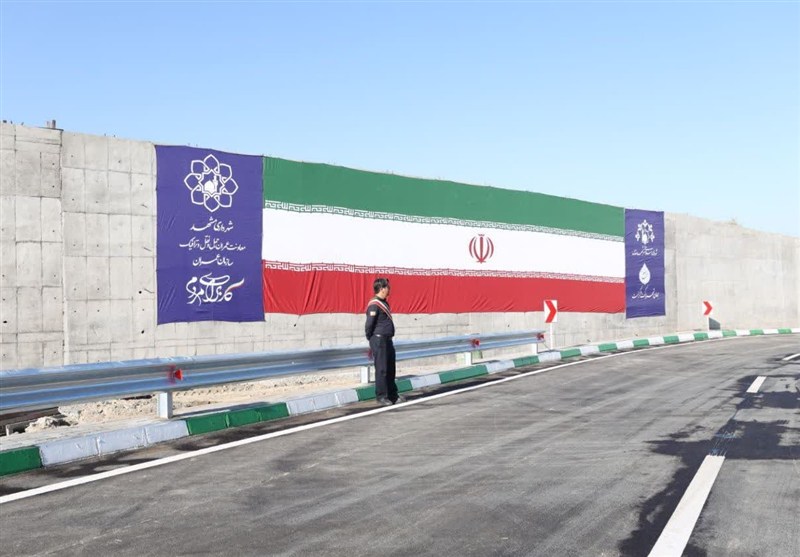 بهرهبرداری از کلانپروژه اتصال بلوار امام خمینی ( ره)به بلوار نماز مشهد مقدس , اخبار مشهد , خراسان رضوی , استاندار خراسان رضوی ,