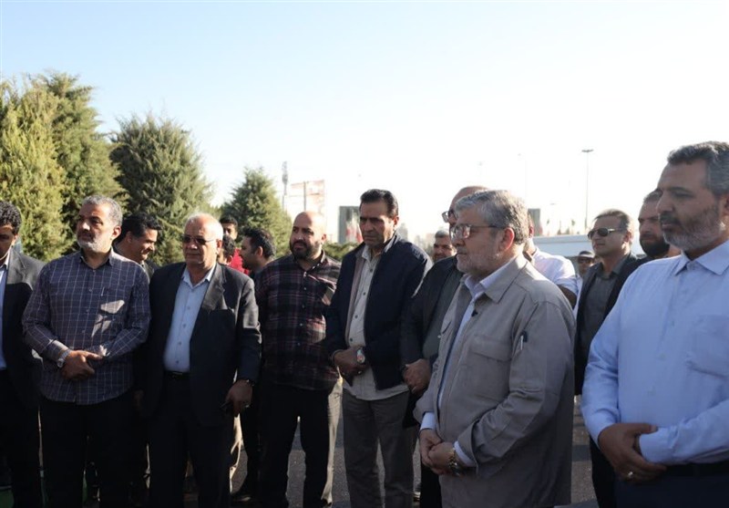 بهرهبرداری از کلانپروژه اتصال بلوار امام خمینی ( ره)به بلوار نماز مشهد مقدس , اخبار مشهد , خراسان رضوی , استاندار خراسان رضوی ,