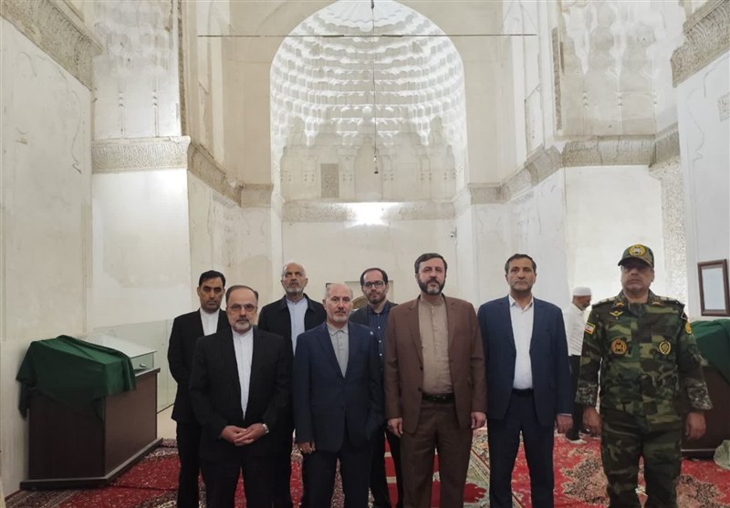 بازدید معاون وزیر امور خارجه از مجموعه تاریخی شیخ احمد جامی+عکس