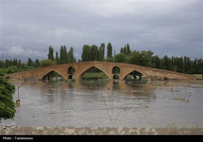 بارش باران الهی در زنجان