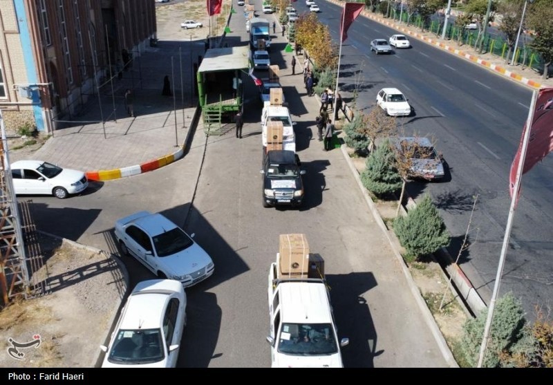 مراسم اهدای 50 سری کمک‌ جهیزیه اهدایی مقام معظم رهبری در زنجان