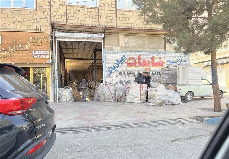 تداوم فعالیت صنوف آلاینده و ضایعاتی‌ها در نصیرشهر