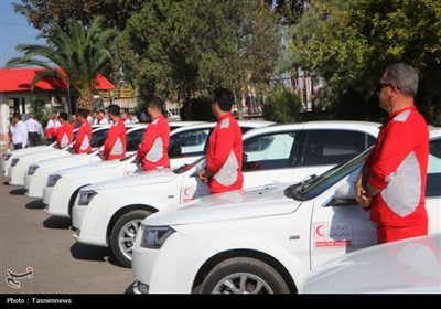 الحاق خودروهای جدید و امکانات امدادی به هلال احمر گلستان