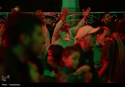 مراسم عزاداری فاطمیه اول در مسجد جمکران