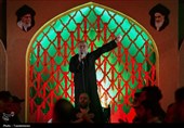 مراسم عزاداری فاطمیه اول در مسجد جمکران