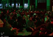 مراسم عزاداری فاطمیه اول در مسجد جمکران