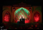 مراسم عزاداری فاطمیه اول در مسجد جمکران