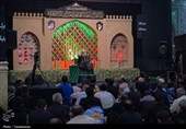 مراسم عزاداری فاطمیه اول در مسجد جمکران