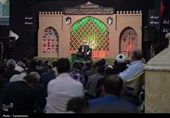 مراسم عزاداری فاطمیه اول در مسجد جمکران