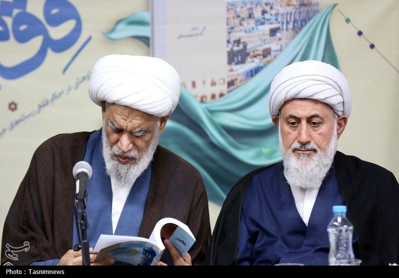 کتاب «فقه خبر» رونمایی شد/ تأکید بر ضرورت تدوین نظام جامع فقه رسانه+تصویر اخبار قم , حوزه علمیه ,