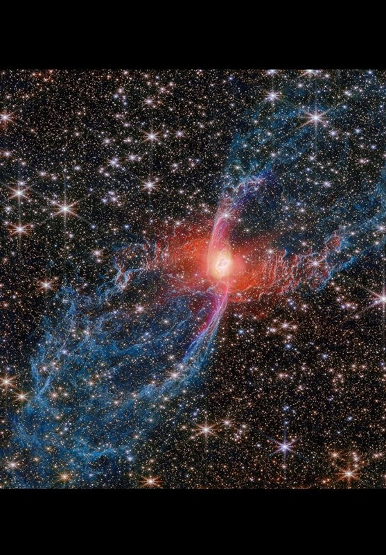 تصاویر تازه تلسکوپ جیمزوب از لحظه مرگ یک ستاره 5