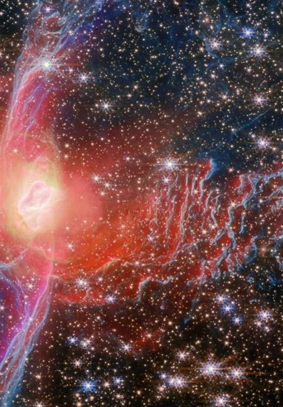 تصاویر تازه تلسکوپ جیمزوب از لحظه مرگ یک ستاره 2