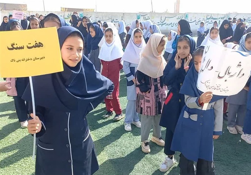 جشنواره بازی‌های بومی و محلی در شهرستان مرزی صالح‌آباد+تصویر