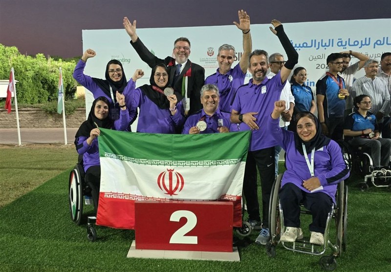 جام جهانی پاراتیراندازی | نایب قهرمانی ایران در بخش میکس تیمی تپانچه
