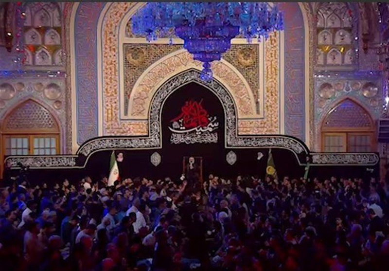 مداحی محمود کریمی در شب چهارم فاطمیه اول در حرم رضوی