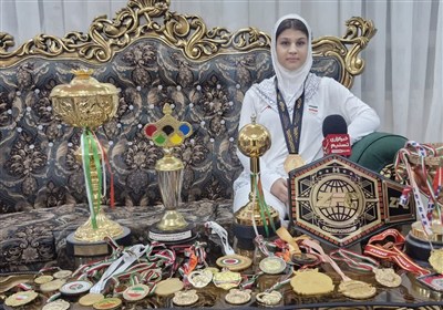 طلای جهانی MMA بر گردن دختر دانش‌آموز اسلامشهری +فیلم