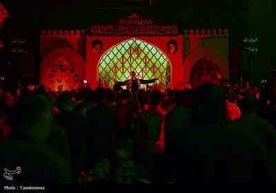 سومین شب عزاداری فاطمیه اول در مسجد جمکران