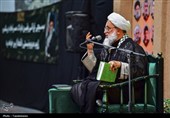 سومین شب عزاداری فاطمیه اول در مسجد جمکران