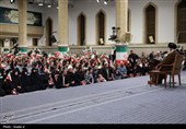 دیدار دانش‌آموزان و دانشجویان با رهبر معظم انقلاب