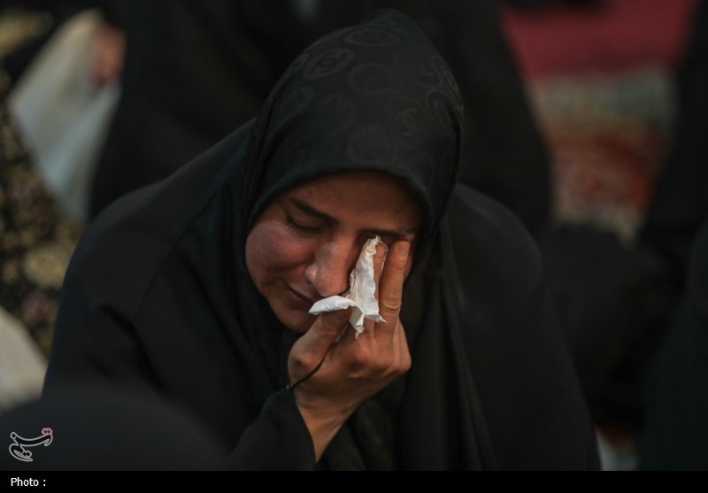 عزاداری شهادت حضرت زهرا(س) در خانه جوان یزد