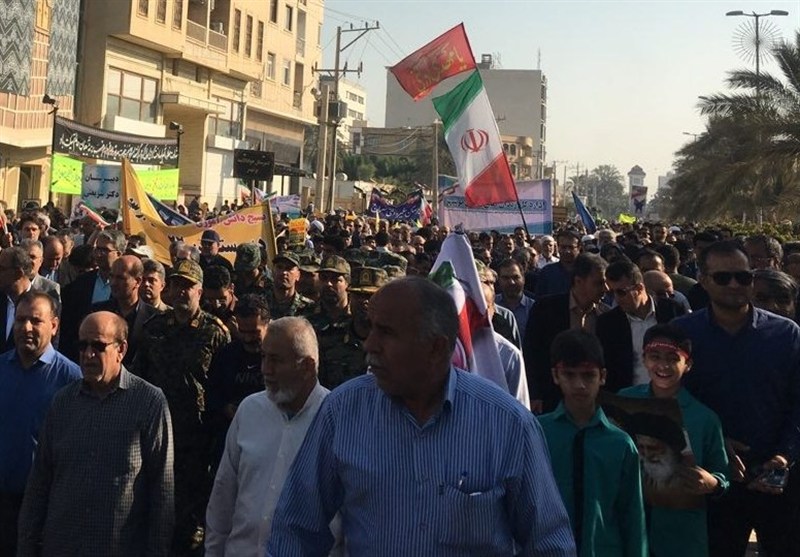 یومالله 13 آبان , اخبار استان بوشهر , اخبار بوشهر ,