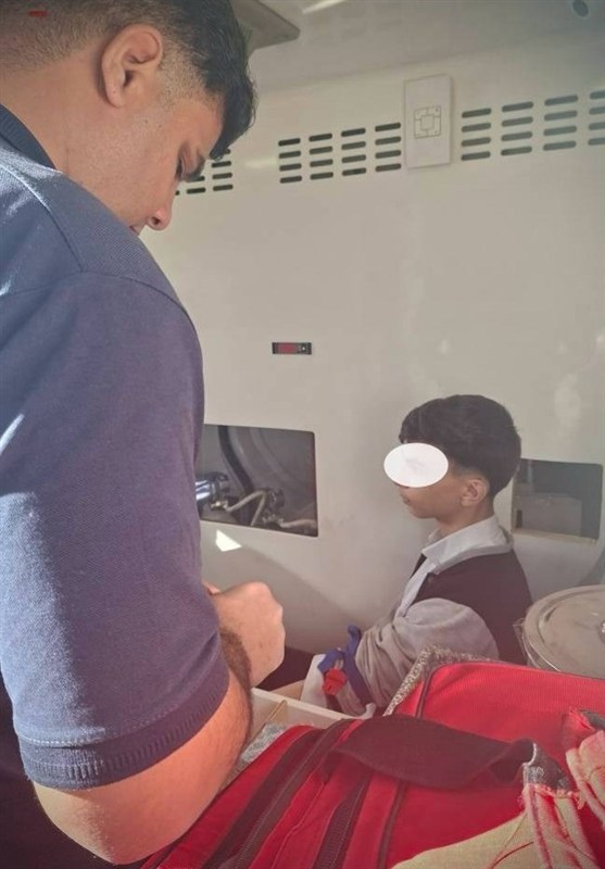 تصادف 3 سرویس مدرسه در سبزدشت / 15 نفر مصدوم شدند 2