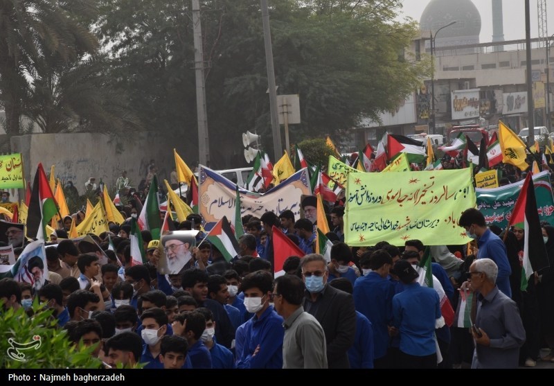 اخبار استان هرمزگان , اخبار بندرعباس , یوم‌الله 13 آبان , 