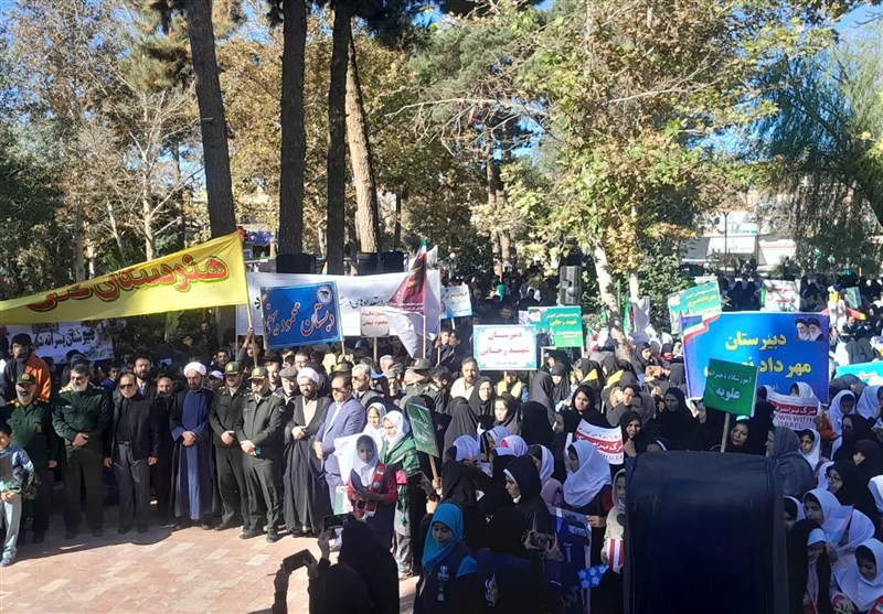 خراسان رضوی , اخبار استان خراسان رضوی , اخبار مشهد , مشهد مقدس , یومالله 13 آبان , راهپیمایی ,