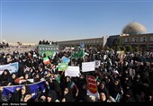 راهپیمایی یوم‌الله 13 آبان در اصفهان و بجنورد