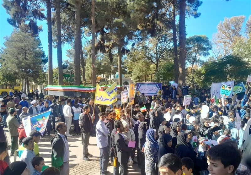 خراسان رضوی , اخبار استان خراسان رضوی , اخبار مشهد , مشهد مقدس , یومالله 13 آبان , راهپیمایی ,